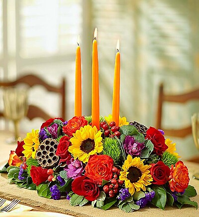 Garden of Grandeur&amp;trade; for Fall Centerpiece